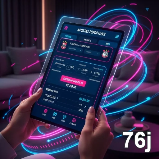 Ilustração de Experimente a plataforma de jogos 76j com segurança e suporte rápido