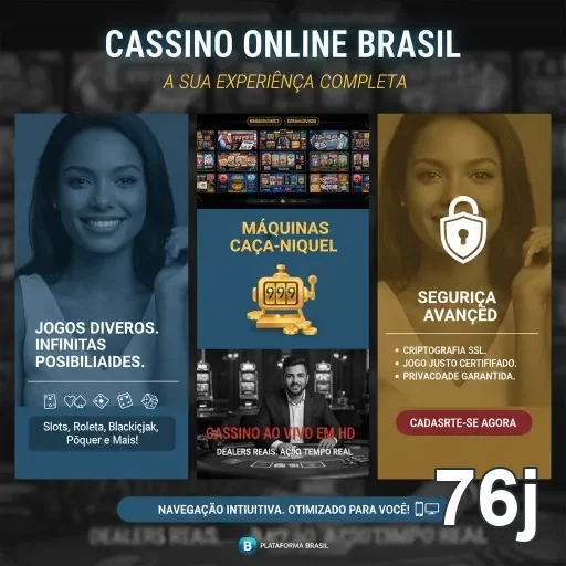Ilustração de Experimente a plataforma de jogos 76j com segurança e suporte rápido